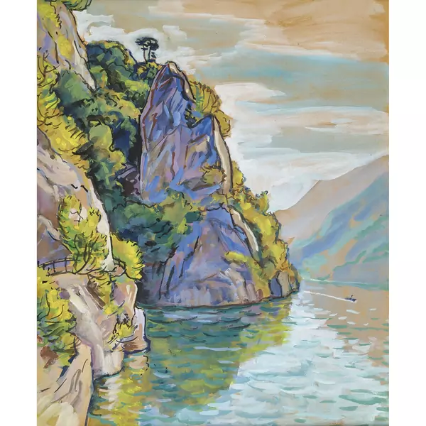 "Le Rocher de Gandria"