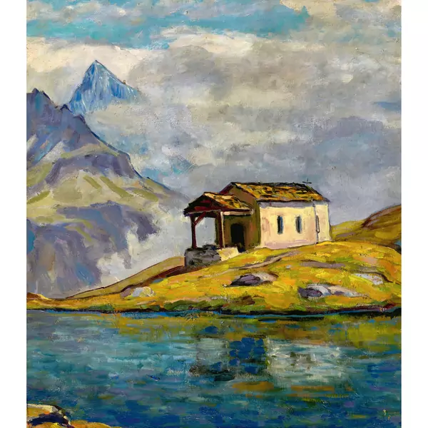 Die Kapelle Maria zum Schnee am Schwarzsee oberhalb Zermatt