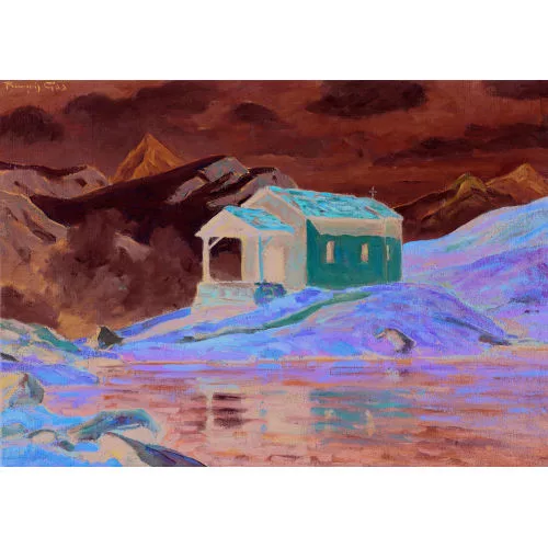 François Gos — "Chapelle du lac Noir".