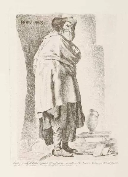 François Gos — FRANCISCO DE GOYA Fuendetodos 1746–1828 Bordeaux Moenippus — Galerie Kornfeld