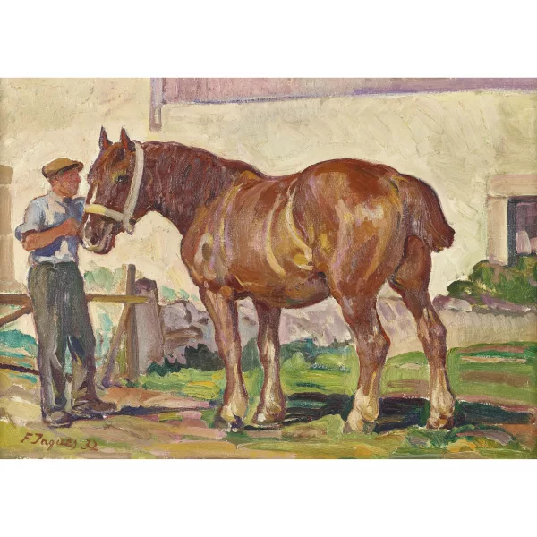 François Jaques — Le cheval.