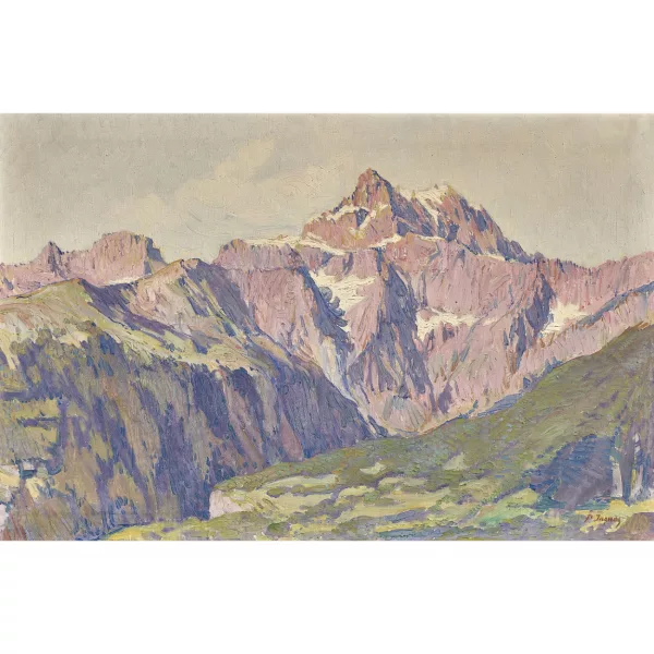 François Jaques — Les Dents du Midi.