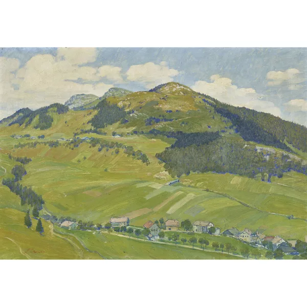 François Jaques — Juralandschaft.