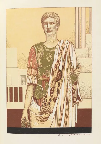 François-Louis Schmied — Sueton, Les douze Cesars. 1928.