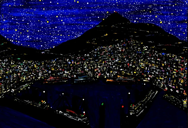 François Viscontini — Nachthafen, 1985
