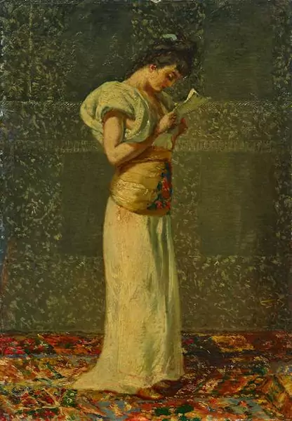 FRANK BUCHSER — Lesende. — Koller Auktionen