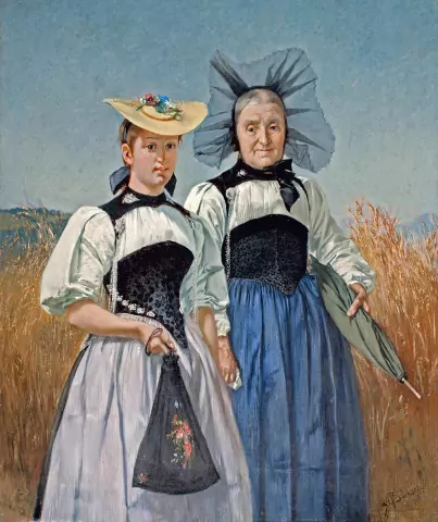 Sonntagsspaziergang, 1873