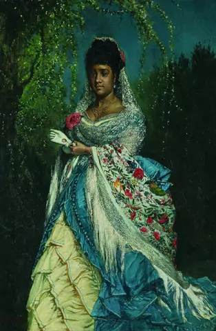 Bildnis einer Mulattin, 1873