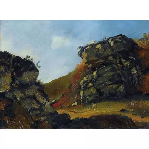 Landschaft bei Sawley in Derbyshire