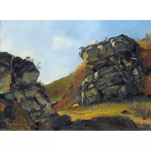 Landschaft bei Sawley in Derbyshire