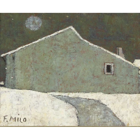 "Ferme déssertines sous la neige (Vaud)"