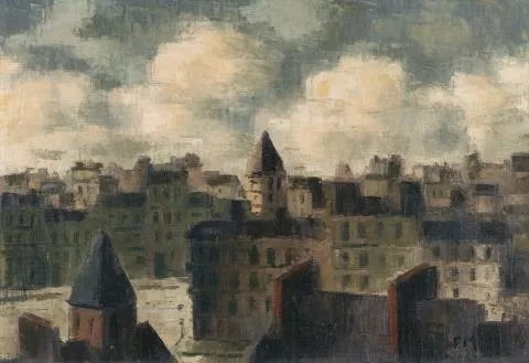 Frans Masereel — Les Toits