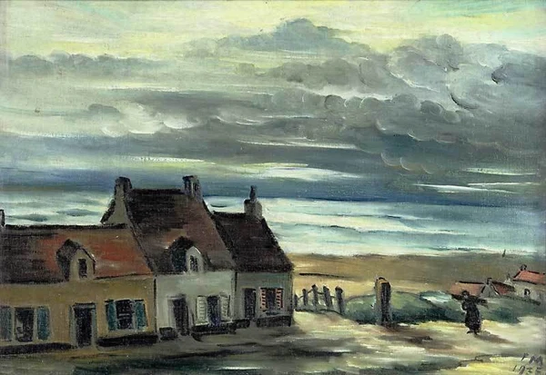 Frans Masereel — Au bord de la mer, 1935