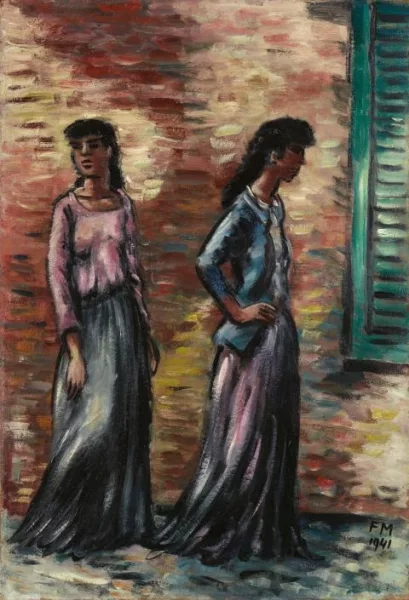 Frans Masereel — Zwei Frauen
