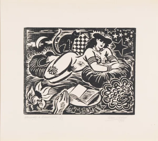 Frans Masereel — Hommage à Baudelaire, 1946