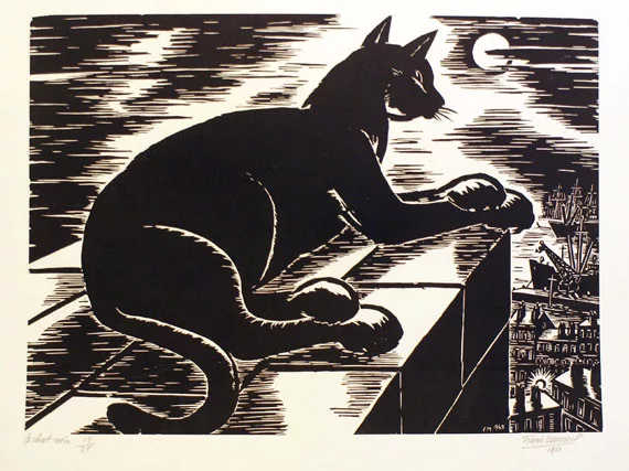 Frans Masereel — 2 Bll. Le coq / Le chat noir
