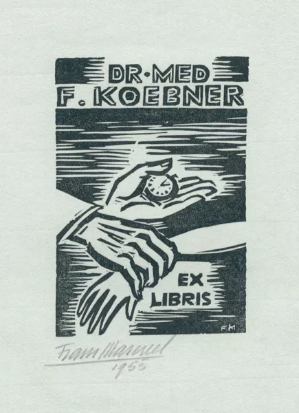 Frans Masereel — Exlibris. Masereel.1931 ff.
