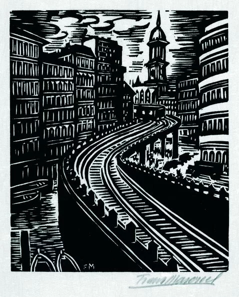 Frans Masereel — Das Gesicht Hamburgs