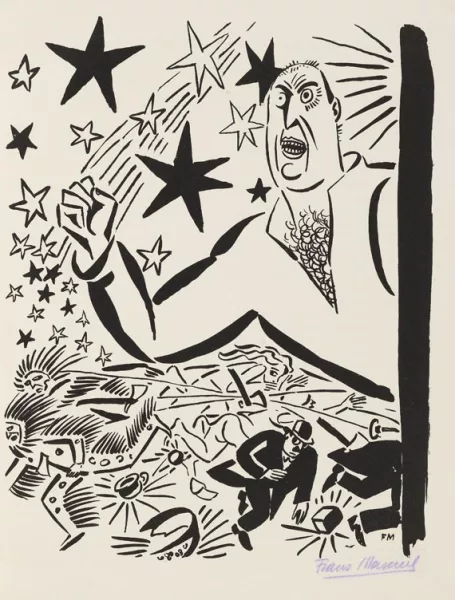 Frans Masereel — Sternheim, Fairfax. 1922