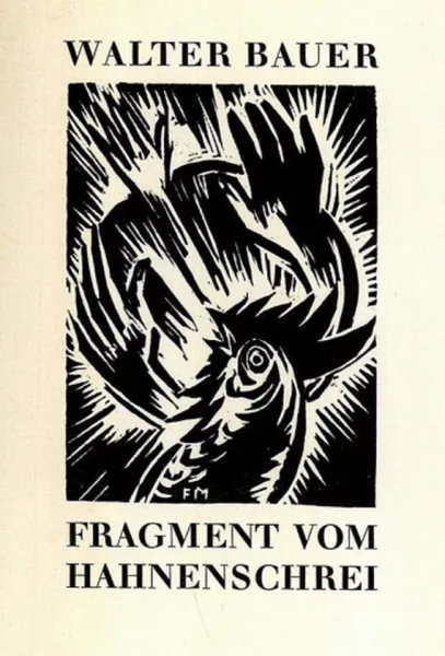 Frans Masereel — Bauer, Fragment vom Hahnenschrei. 1966