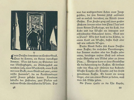 Frans Masereel — Philippe: 4 Werke.