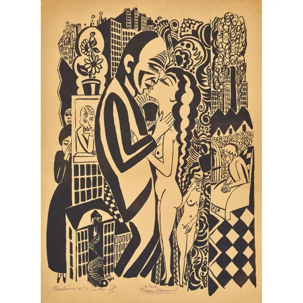 Frans Masereel — "Fantaisie".