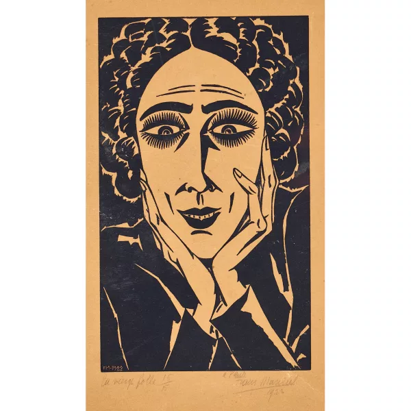 Frans Masereel — "La vierge folle".