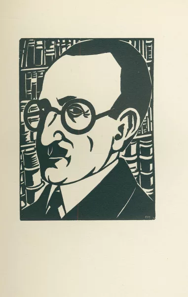 Frans Masereel — 5 illustrierte Werke. 1920-54.