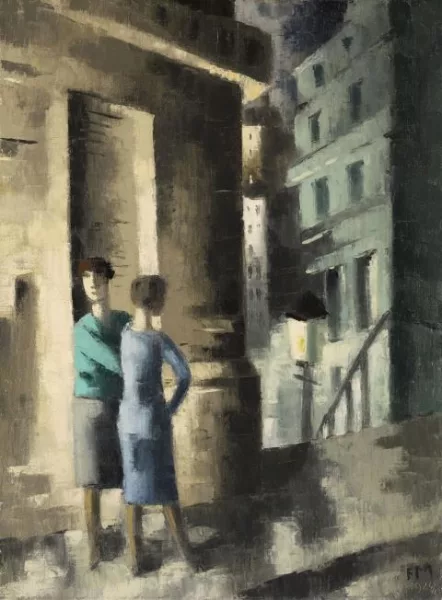 Frans Masereel — Le Réverbère