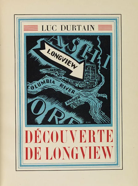 Frans Masereel — Durtain, Découverte de Longview. 1927
