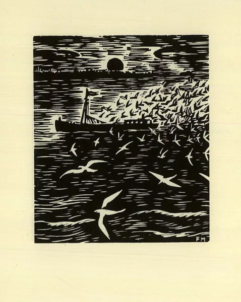 Frans Masereel — Das Gesicht Hamburgs. 1964