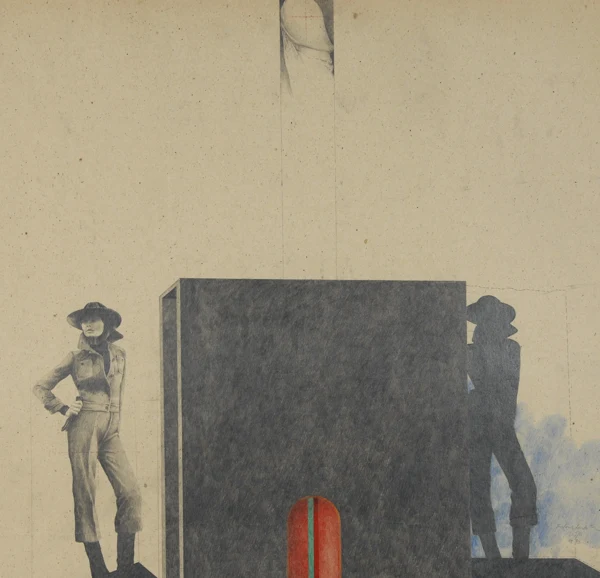 Franz Anatol Wyss — Landschaft mit Schatten, 1973