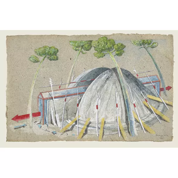 "Verlassene Baustelle"