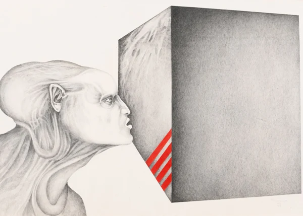 Franz Anatol Wyss — Mann mit schöner Maschine, 1969