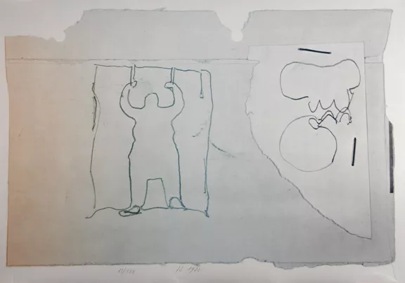 Franz Eggenschwiler — 32 Blätter aus "Frauen", 1970/71