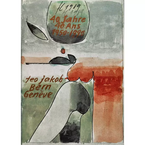 "40 Jahre teo jakob Bern Genève"