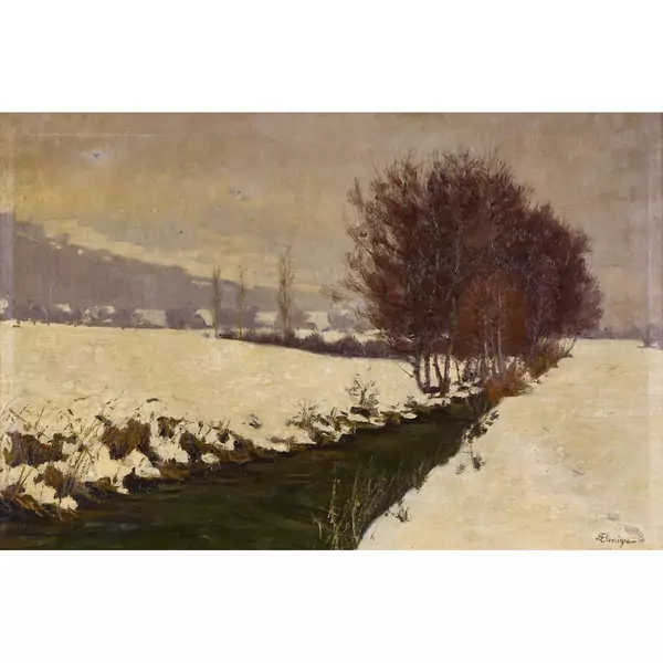 Weite Winterlandschaft im Entlebuch