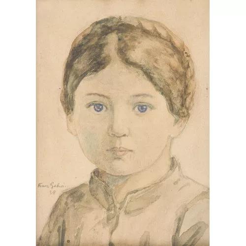 Franz Gehri — Porträt von Elisabeth Gehri.