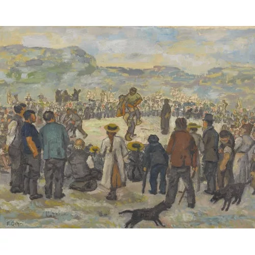 Franz Gehri — Der Ringkampf.