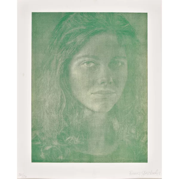Franz Gertsch — "Dominique".