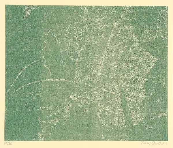Franz Gertsch — Buch. Franz Gertsch Holzschnitte, Die Kunst liegt in der Natur, Wer sie herausreissen kann, der hat sie, 1994