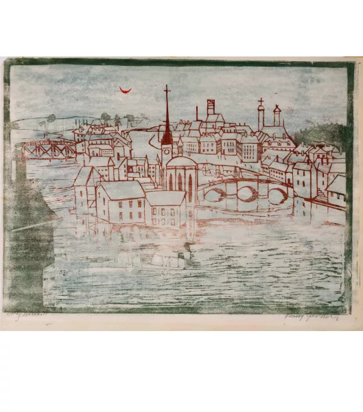 Franz Gertsch — Städtchen