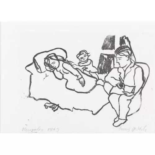 Franz Gertsch — "Das Leben ist nicht immer leicht...".