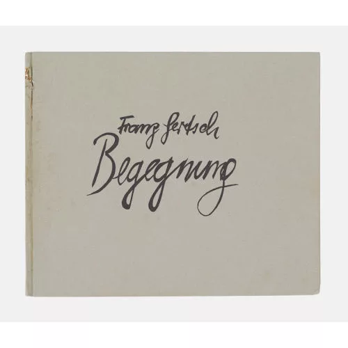 Franz Gertsch — "Begegnung".