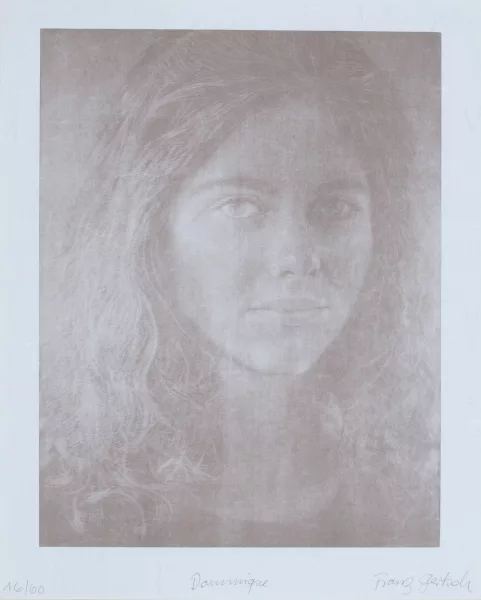 Franz Gertsch — Dominique, aus "5 Bilder", 1997