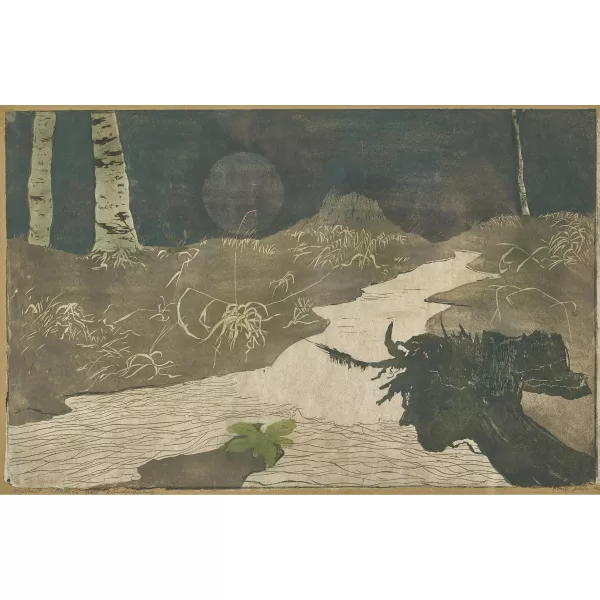 Franz Gertsch — Am Bach.