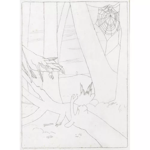 Franz Gertsch — Im Wald.