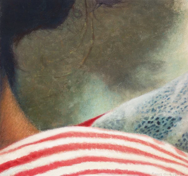 Franz Gertsch — Lucianos Leibchen (Fragment IV), 1976