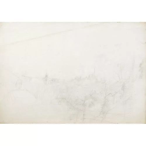 Franz Gertsch — Stadtsilhouette.