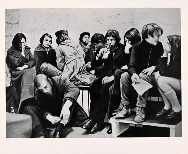 Franz Gertsch — Junkere-Keller, 1970
